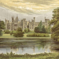 towerswaterpainting Print of the Towers