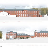 Amended North East Elevations Amended North East Elevations