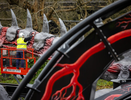 Alton Towers Resort apply finishing touches to Nemesis Reborn